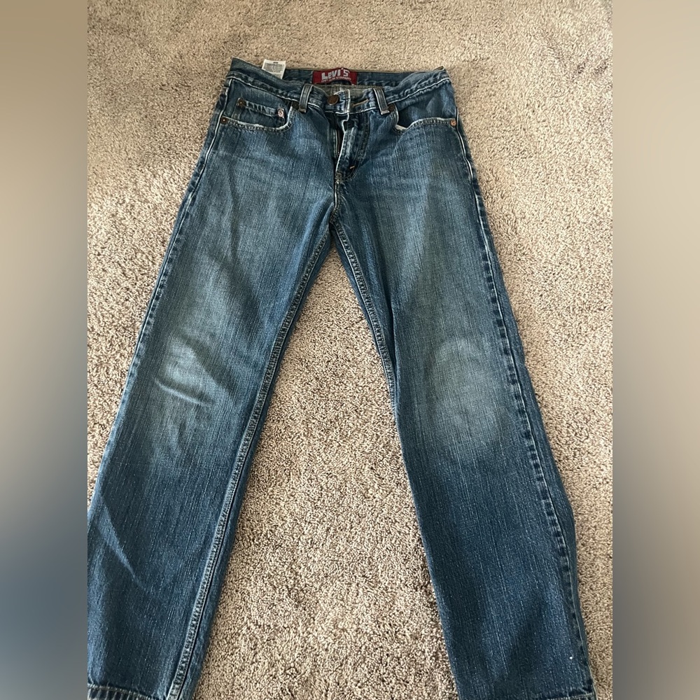 vintage levi's 514 straight jeans